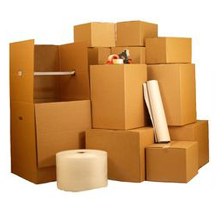 Packing materials when moving into storage